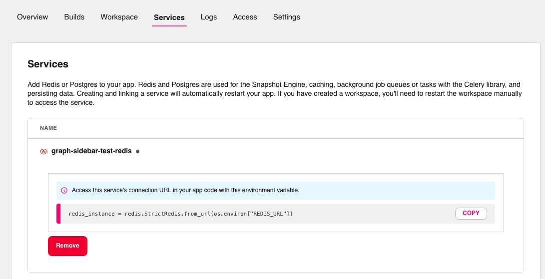 Delete Redis