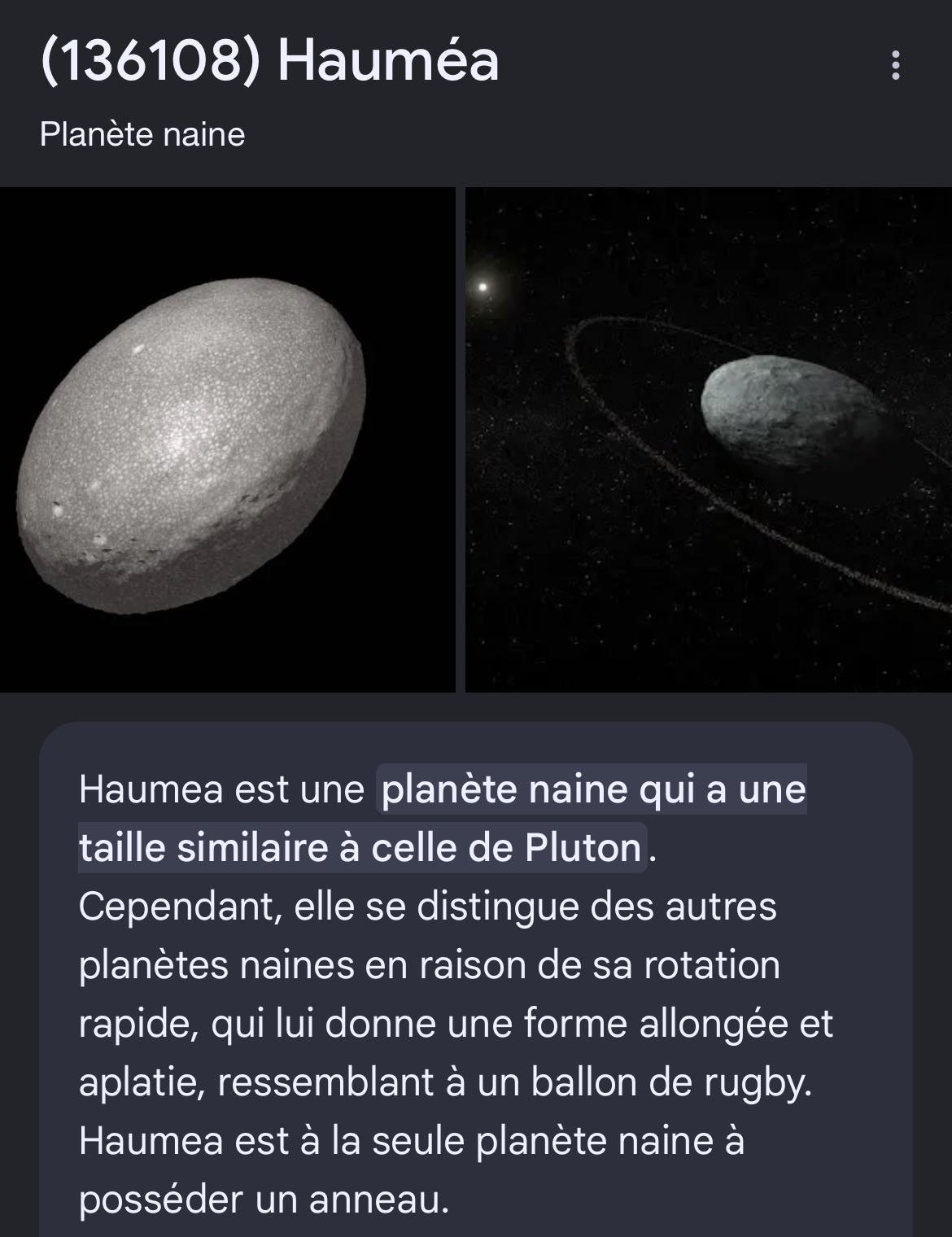 r/ComplotDuDebile - En fait, les platistes ne viennent pas de la Terre… ils ont grandi sur Hauméa !
