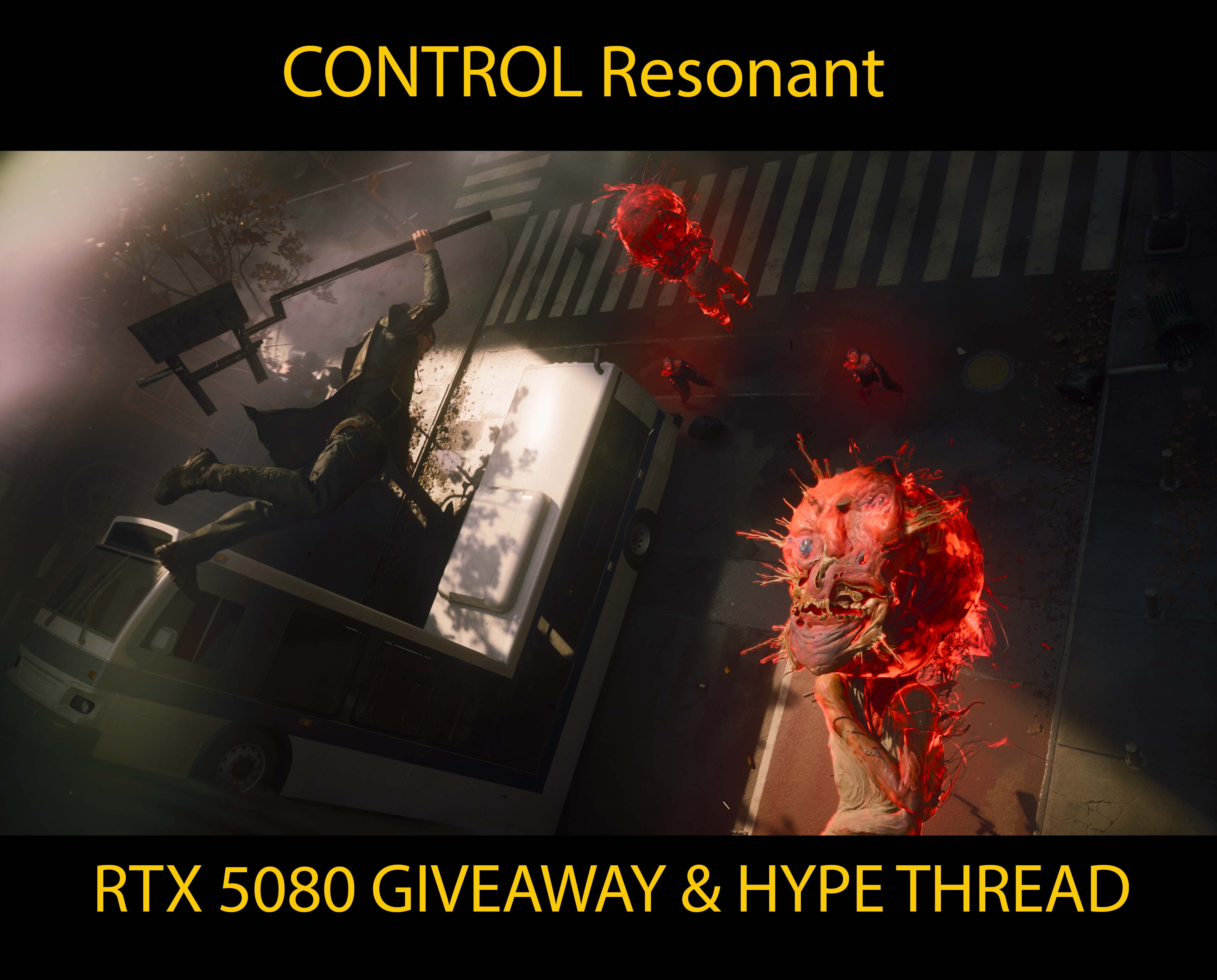 r/pcmasterrace - Giveaway time! Control Resonant hype + GeForce RTX 5080 GPU giveaway! Comment on this post to win!