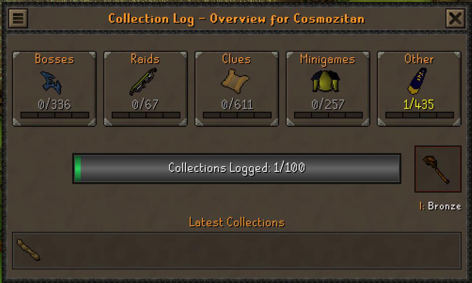 r/2007scape - First Clog is a Stale Baguette