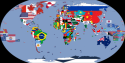 Map of the World in 2020'th